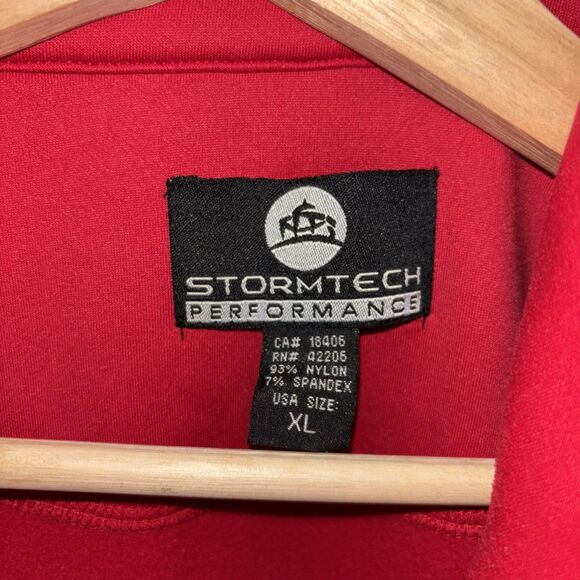 Dayton Flyers 1/4 Zip Pullover Jacket Stormtech Performance Long Sleeve Mens XL - Picture 3 of 5
